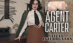 Agent Peggy Carter Tittenverhör - titty interrogation