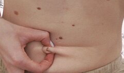 Sweet little belly button! MP4