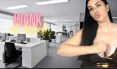 Wank at work