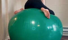 Evil yoga teacher ruins cando ball