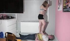 Kiss My Feet Whilst I Step On You (4K)