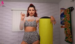 Knuckle Sandwiches for Small Cocks! (Gym SPH) ft Goddess Fina (1080 HD QUALITY)