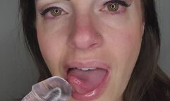 LickThisRN: Dildo Deep Throat