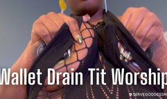 Wallet Drain Tit Worship - Royal Ro ebony findom boob tease hd mp4 1080p