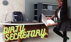 Hot secretary wants your attention