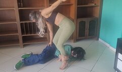 Girl Holding My Legs