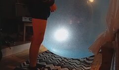 Wet blue Cattex 72 inch