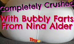 Unaware Crushed Under Bubbly Farts -Nina Alder