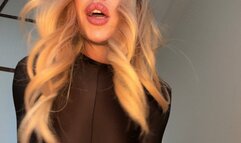 squirt and anal in a nylon suit