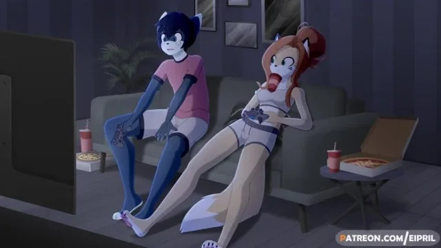 Cartoon Sex Fight - FOX GIRL AND CAT BOY (EPISODE(#2) CAT FIGHT) (ANIMATION)+(SOUND) EIPRIL)}-]  Porn Video