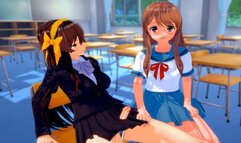 HARUHI SUZUMIYA FUTANARI MIKURU ASAHINA