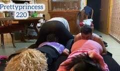 We have fun with our slaves