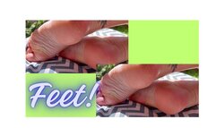 Dulces pies esperando una rica lengua