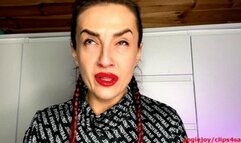 Dental checkup with deep yawn wmv