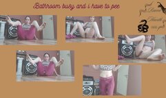 The bathroom is occupied and I have