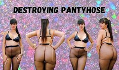 Hot and sensual pantyhose