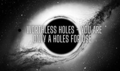 The NLP toolbox: Worthless Holes - You are ONLY a Holes for Use