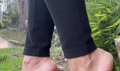 Dirty Feet in the Garden