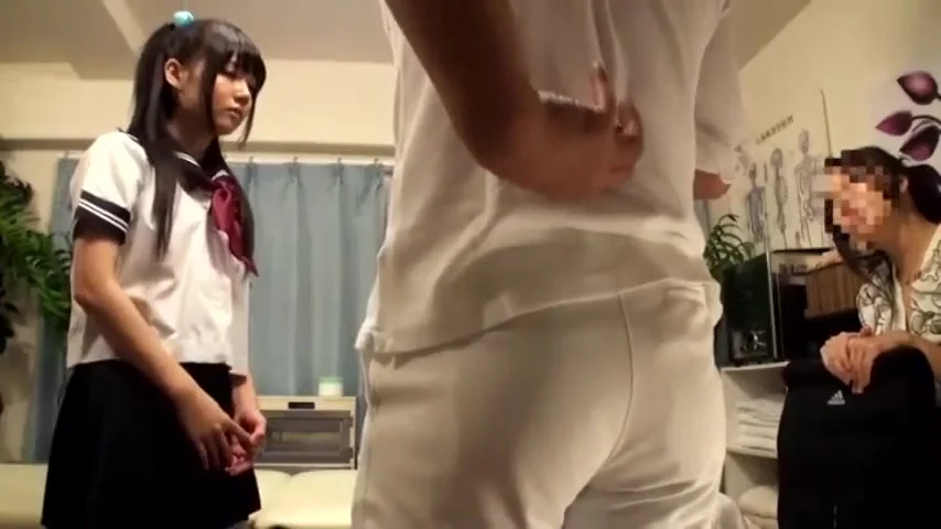 japanese teens massage voyeur