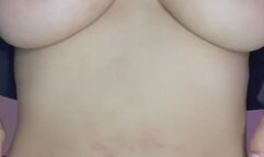 My natural tits bouncing