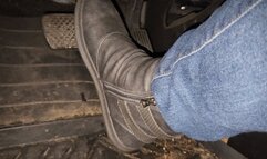 Slow Drive in Flat Booties