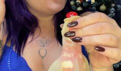 hot video blow balloons in big balloon