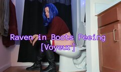 Raven Sage Eldritch in Boots Peeing [Voyeur] SD