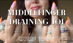 Middlefinger draining JOI