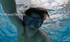 Blue Diving Mask -HD