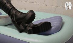 Inflatables under High Heel Boots 2