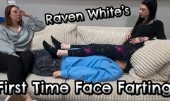 Raven White's First Time Face Farting!