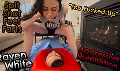 Epic Humiliation! Spit, Snot, Feet, Farts and More with Raven White!