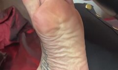 Slow Motion Foot Tickle Tease with Harmony’s Sharp Nails