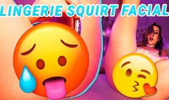 LINGERIE SQUIRT FACIAL