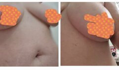 TAKING A WET BOUNCY AND JIGGLY HUMPDAY SHOWER