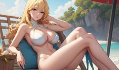 You're nothing but a sitting cushion for your girlfriend