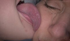 Sam Licks Sadie's Face