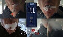 Smoking Tall 120s in your face 080125