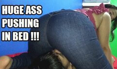 FACE SITTING 250117KSCA JUDY BEING GENTLE WITH HIS FACE ON BED WHILE CURSHING A FACE (FULL HD MP4 VERSION)