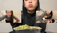 Eating My Fav Comfort Food And Wasting