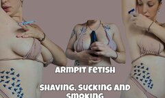 shaving, sucking and smoking