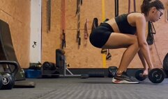 Sweaty and Wet after Gym