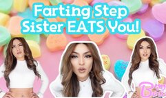 Custom: Farting Step-Sister Eats You!
