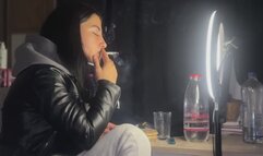 SMOKING HANDY LEATHER JACKET