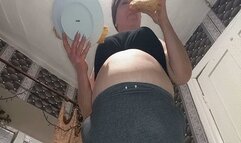You, a sandwich and my huge belly WMV