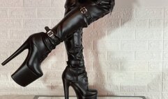 As tall as they are dangerous, Side view