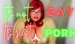 Its Not Gay! Its Just Porn! - Bella Trixxx Gay Encouragement & Therapy Fantasy 720p