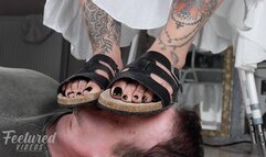 These sandals had only been worn in Turkey, but now they're being worn on your face, hahaha