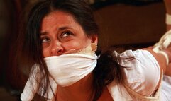 Foot Dominatrix Jamie Daniels is a Bratty and Defiant Real Estate Agent: Robbed, Bound and Gagged!