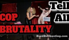 Bitch Boy's Ball Beating: Cross Examination - Mistress Shasha